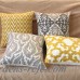 Junwell delicado bordado tela de algodón Damasco cuadrado almohada decorativa patio sofá cojín cremallera invisible 45x45 cm sQ ali-55985475